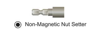 Non-Magnetic Nut Setter Non-Magnetic Nut Setter